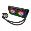 Kit de refrigeración líquida AIO Thermalright Aqua Elite V6 RGB - 240mm (Negro)
