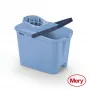 Cubo MERY 14L con escurridor azul