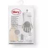 Guantes de limpieza de silicona MERY 2 uds. 34,5x15,5x2,6cm gris claro