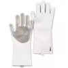 Guantes de limpieza de silicona MERY 2 uds. 34,5x15,5x2,6cm gris claro