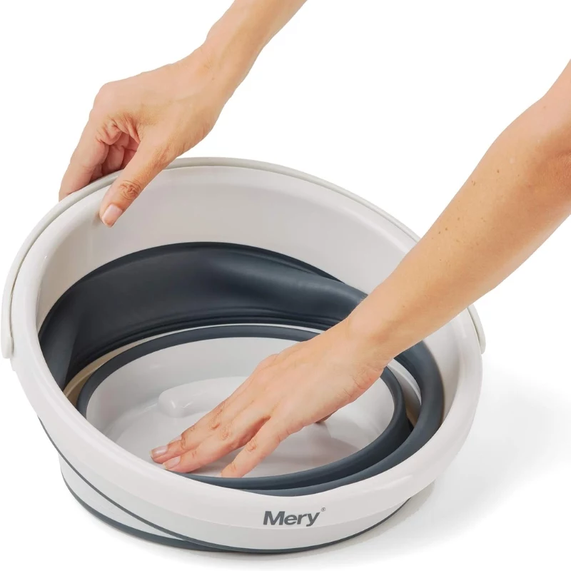 Cubo plegable MERY con asa 12L