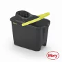 Cubo MERY 14L con pulsador gris