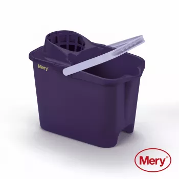 Cubo MERY 14L con prensa violeta