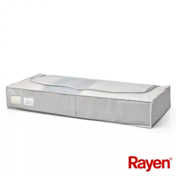Caja para ropa RAYEN Premium gris 103x16x45cm
