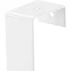 Perchero de puerta RAYEN para colgar / 2 ganchos / blanco