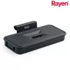 Soporte para bolsas de basura RAYEN para puerta de armario 24,5 x 13,5 x 5,5 cm