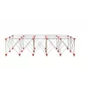Mesa de trabajo plegable RUBI 300 x 120 cm