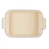 Le Creuset Rectangular Heritage Stoneware 26x19cm / 2,4L negro
