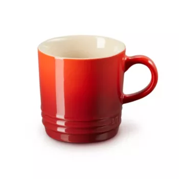 LE CREUSET Taza de gres 350 ml rojo
