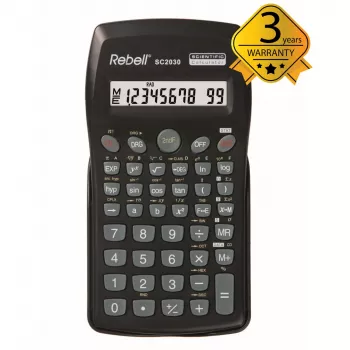 Rebell SC2030 calculadora científica, 10 dígitos, 136 funciones