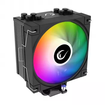 Rampage RM-C180 FROSTY ARGB disipador de CPU por aire de 120mm, 180W TDP, negro