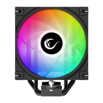 Rampage RM-C180 FROSTY ARGB disipador de CPU por aire de 120mm, 180W TDP, negro