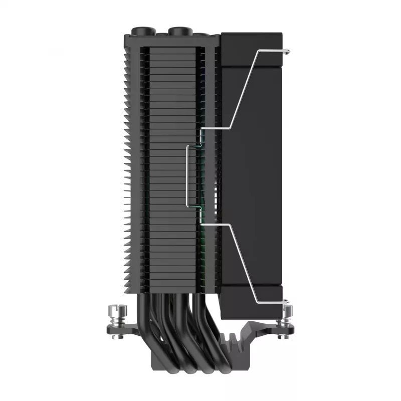 Rampage RM-C180 FROSTY ARGB disipador de CPU por aire de 120mm, 180W TDP, negro