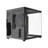 Rampage LUMID caja de PC M-ATX 3 ventiladores ARGB negra