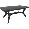 Keter mesa de jardín Baltimore gris antracita 29202808939