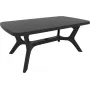Keter mesa de jardín Baltimore gris antracita 29202808939