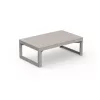 KETER Mesa de jardín Lyon Table Rezolith (2 configuraciones) beige