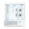 Zalman CHRONIX V2 White carcasa de PC ATX Mid Tower con 3 ventiladores ARGB de 120mm y panel lateral de cristal templado