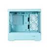 Zalman P30 V2, carcasa de PC mATX Mini-Tower, 3 ventiladores ARGB de 120mm, menta