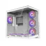 Zalman D40 White carcasa ATX Mid-Tower con 7 ventiladores ARGB y cristal templado