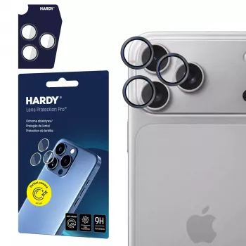 3MK PROTECTION Apple iPhone 18 Pro / 18 Pro Max – HARDY Lens Protection Pro negro
