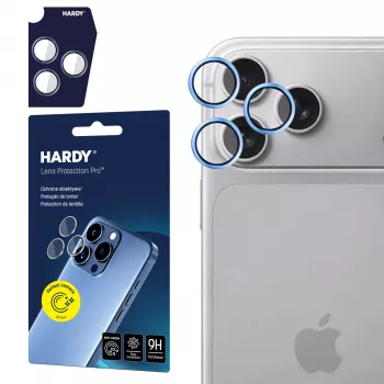 3MK PROTECTION Apple iPhone 18 Pro /18 Pro Max – HARDY Lens Protection Pro azul claro
