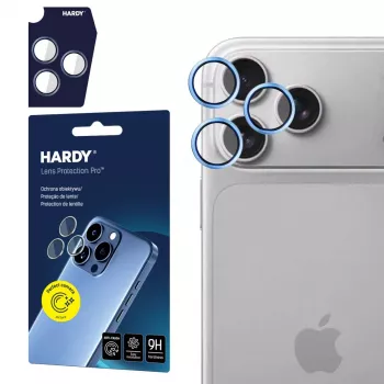 3MK PROTECTION Apple iPhone 18 Pro /18 Pro Max – HARDY Lens Protection Pro azul claro