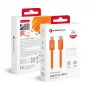 Forcell Cable USB C a USB C Forcell F-Energy QC4.0 PD 5A 100W color Cafule 1,2 m ACYH23 naranja