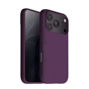 Crong Color Cover Magnetic - Funda MagSafe iPhone 18 Pro / 17 Pro (ciruela)