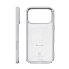Crong Color Cover Magnetic - Funda MagSafe iPhone 18 Pro / 17 Pro (gris)