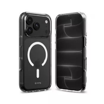 Crong Clear MAG Cover - Funda MagSafe iPhone 18 Pro Max / 17 Pro Max (transparente)