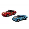 LEAN TOYS Circuito de carreras 2 coches Top Turbo luces 7,6 m de largo