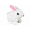 LEAN TOYS Conejo saltarín Juguete interactivo Pelo corto Blanco