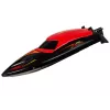 LEAN TOYS Lancha motora R/C 2,4G Rojo 35 KM/H