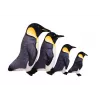 LEAN TOYS Mascota de peluche Pingüino emperador 25 cm
