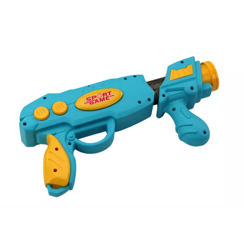 LEAN TOYS Juego arcade Tiburón Pistola lanzabolas