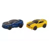 LEAN TOYS Circuito de carreras 2 coches Mando Slotcars