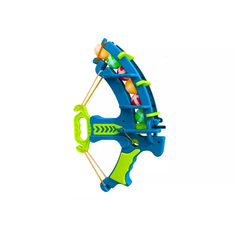 LEAN TOYS Pelotas de velcro Diana Dragón Arco Pistola