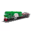 LEAN TOYS Bloques de construcción tanque tren teledirigido RC 1090 uds.
