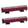 LEAN TOYS Tren eléctrico clásico con mando a distancia, luces, sonidos y humo