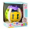 LEAN TOYS Pelota sensorial para bebés de goma con luz y sonidos, multicolor