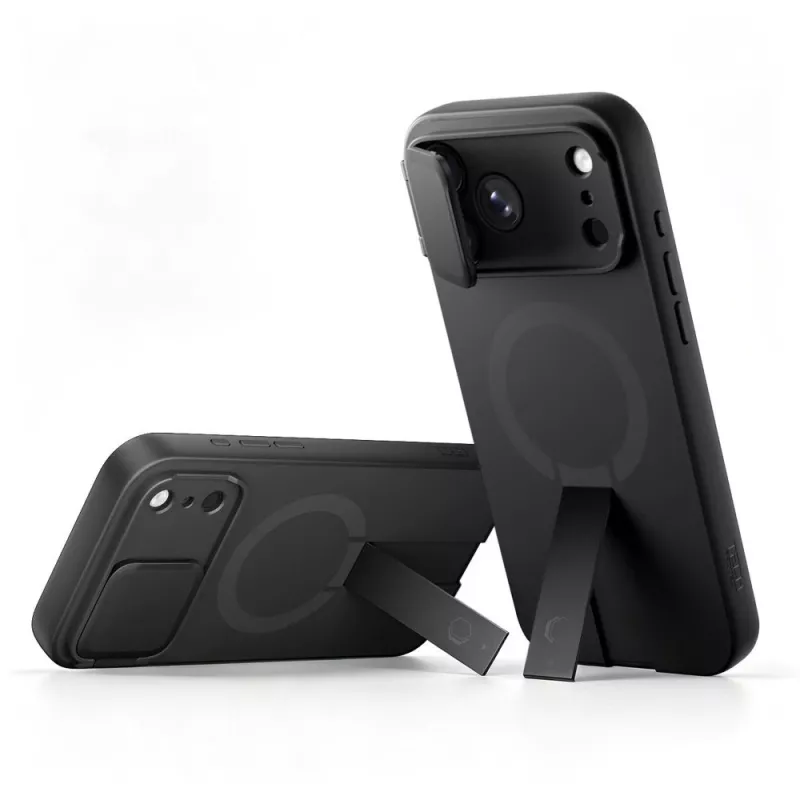 TECH-PROTECT KEVLAR AURA MAGSAFE IPHONE 17 PRO / 18 PRO NEGRO