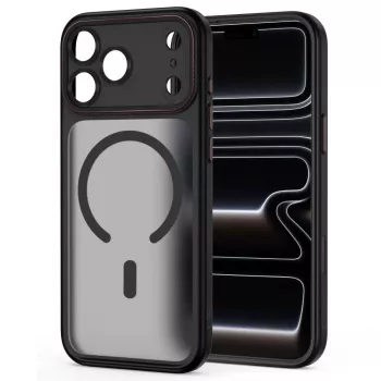 TECH-PROTECT MAGCAM MAGSAFE IPHONE 17 PRO / 18 PRO NEGRO MATE/ROJO