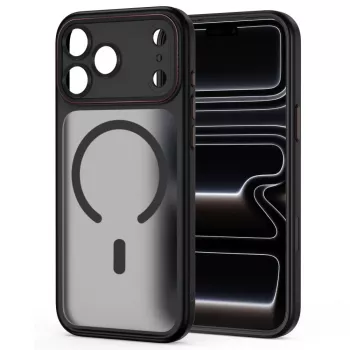 TECH-PROTECT MAGCAM MAGSAFE IPHONE 17 PRO MAX / 18 PRO MAX NEGRO MATE/ROJO