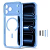 TECH-PROTECT MAGPEAK MAGSAFE CC IPHONE 17 PRO / 18 PRO AZUL CLARO/TRANSPARENTE