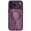 TECH-PROTECT MAGPEAK MAGSAFE CC IPHONE 17 PRO / 18 PRO DARK CHERRY/CLEAR