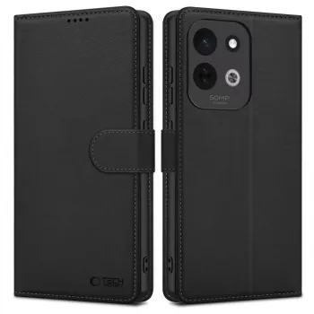Tech-Protect Funda cartera para Xiaomi Redmi 17 4G / 5G negro