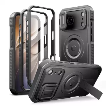 TECH-PROTECT KEVLAR MAGSAFE 2-SET IPHONE 17 PRO / 18 PRO NEGRO