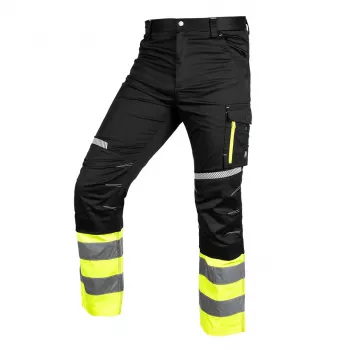 NEO TOOLS 81-795-S pantalón de alta visibilidad negro/amarillo talla S