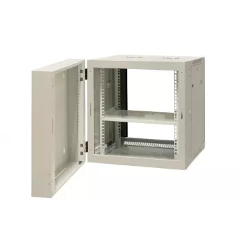 EMITER EM/AH6512 armario de red de pared 12U, 600×550×635 mm, puerta de cristal
